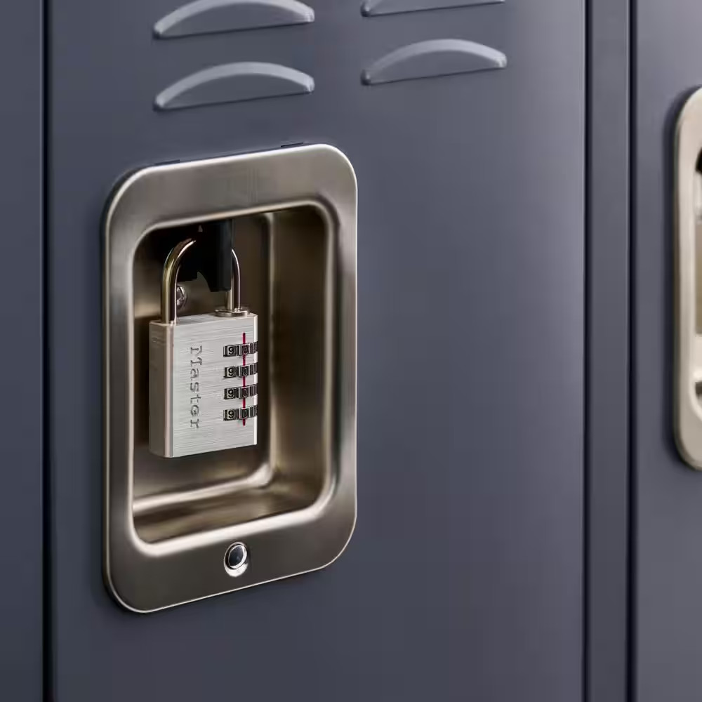 Combination Lock, Resettable 4-Dial