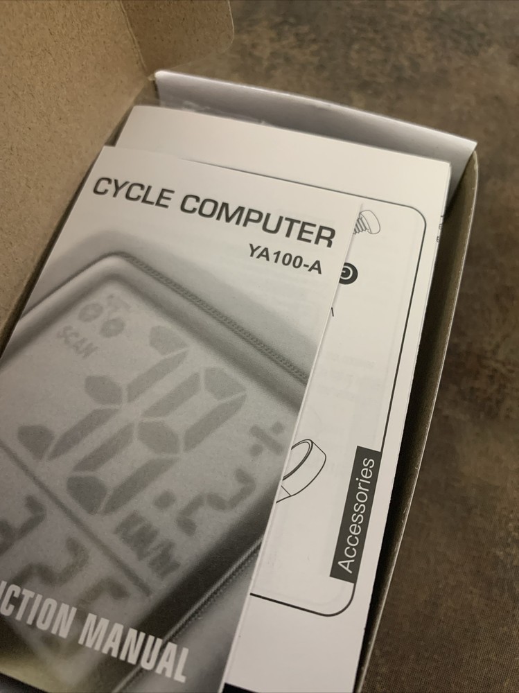 Macunin Bicycle Cycling Computer - Black /green Backlight - YA100-A