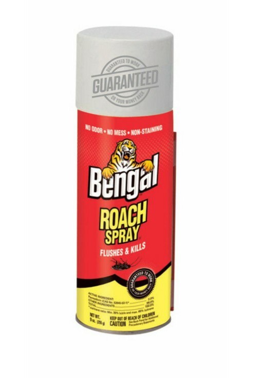Bengal Insect Killer Concentrated Roach & Flea Fogger & Roach Spray Combo