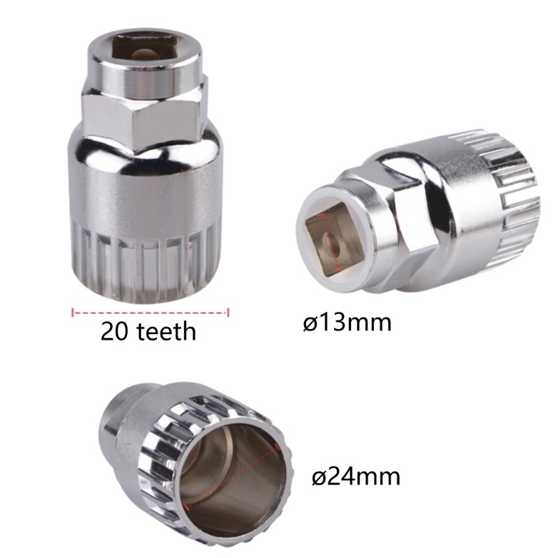 Bicycles Crank Pullers Bicycles Bottom Bracket Removal Tool with 16mm Spanners