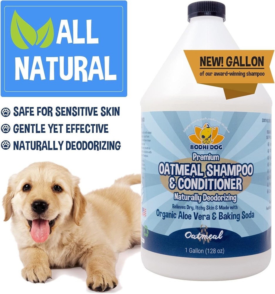 Calming Oatmeal Bath for Pets - Detergent-Free Formula