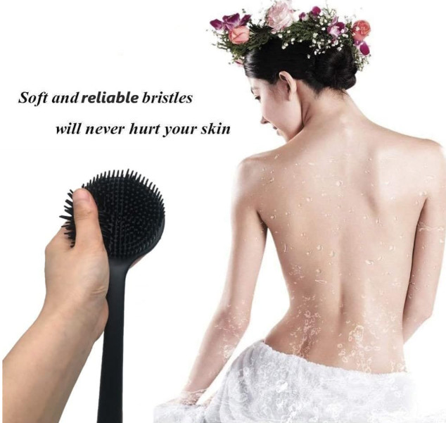Silicone Back Scrubber & Body Exfoliator