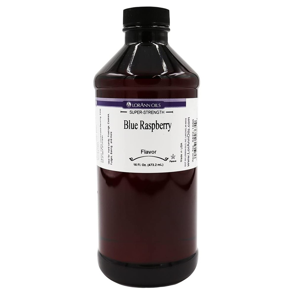 LorAnn Blue Raspberry SS Flavor, 16 ounce bottle