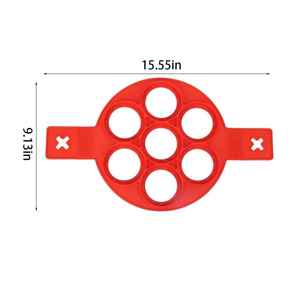 Multi Style Silicone Egg Cooking Molds Creative Kitchen Baking Frying Tools