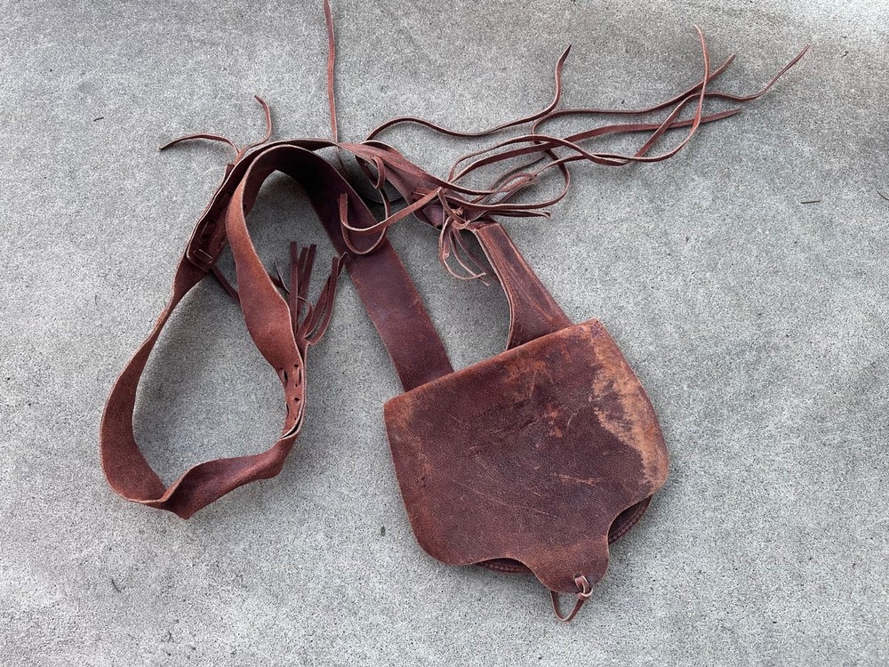 Vintage LEATHER MUZZLELOADER POSSIBLES POUCH BAG