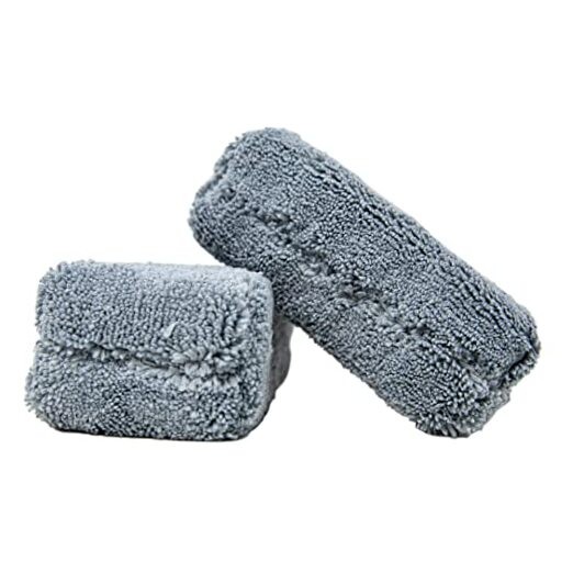 Premium Microfiber Applicator (2 Count) - Car Detailing Applicator Pads -