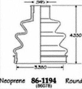 Outer Boot Kit  EMPI  86-1194D
