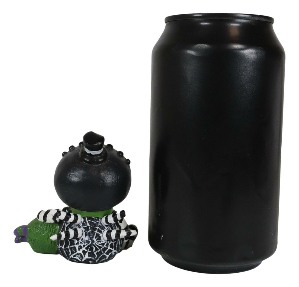 Ebros Furrybones Black Itsy Bitsy Webster Spider Skeleton Small Figurine