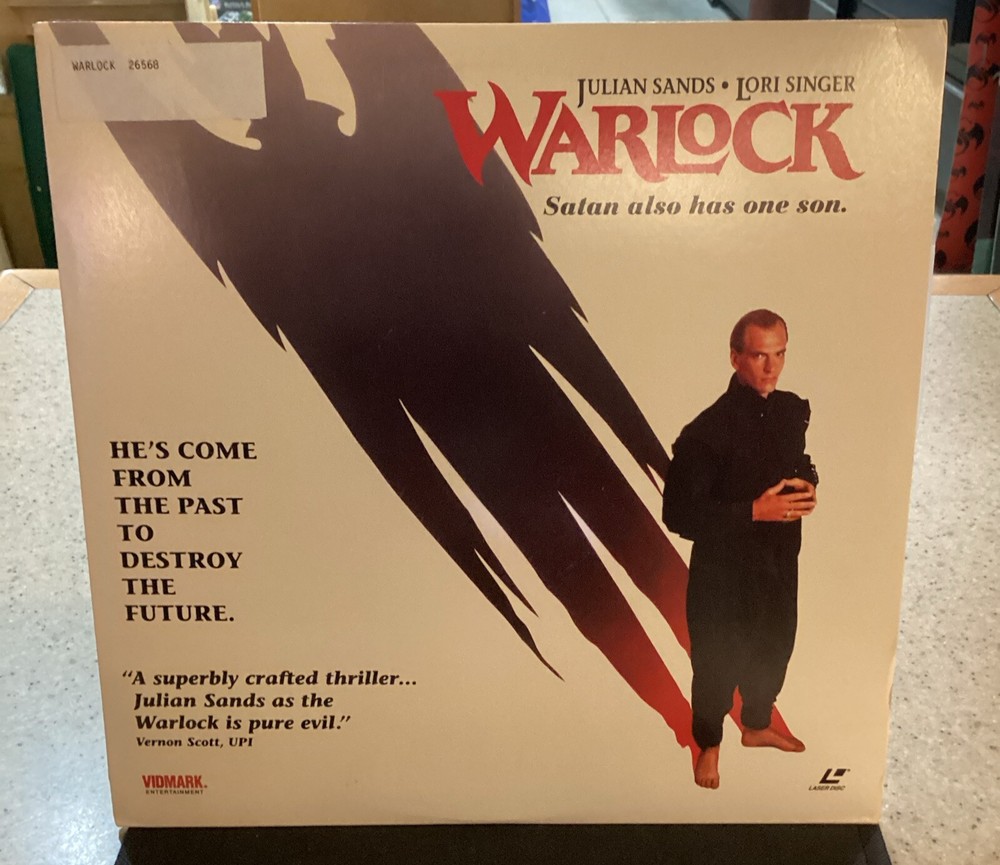 Warlock (1991) Laserdisc, VERY GOOD CONDITION