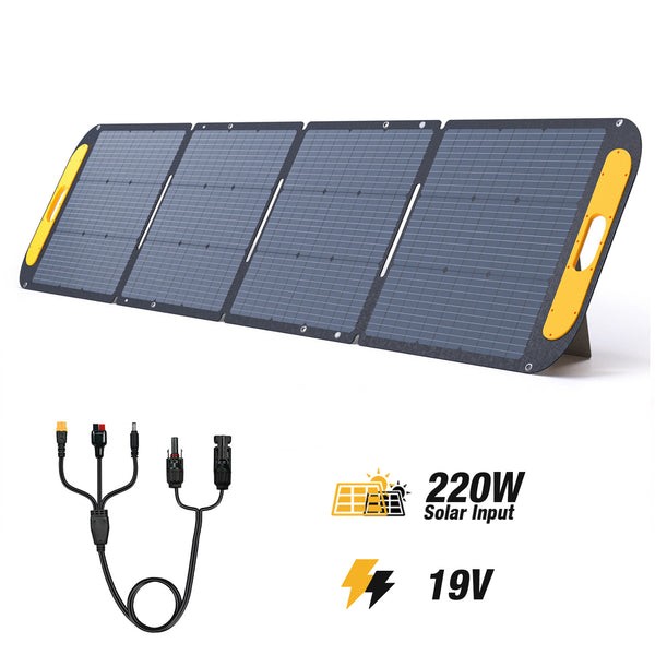 VTOMAN VS200 Portable Solar Panel 200W 19V 23% Efficiency Foldable Solar Panel