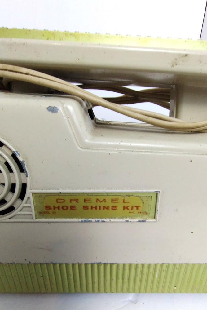 VTG Dremel Shoe Shine Kit Model 95 Buffer Tested Working