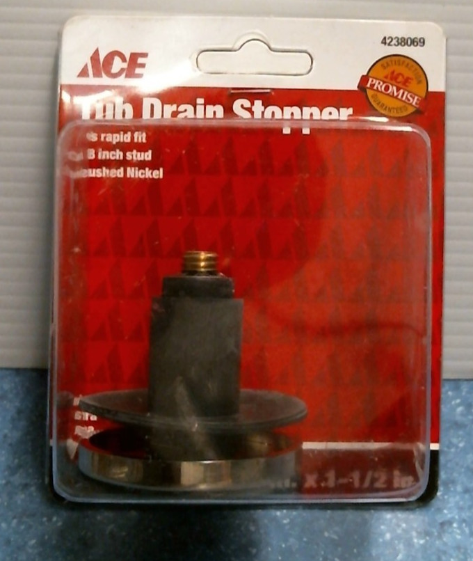 ACE Tub Drain Stopper   3/8"  X 1-1/2"  (4238069) FS