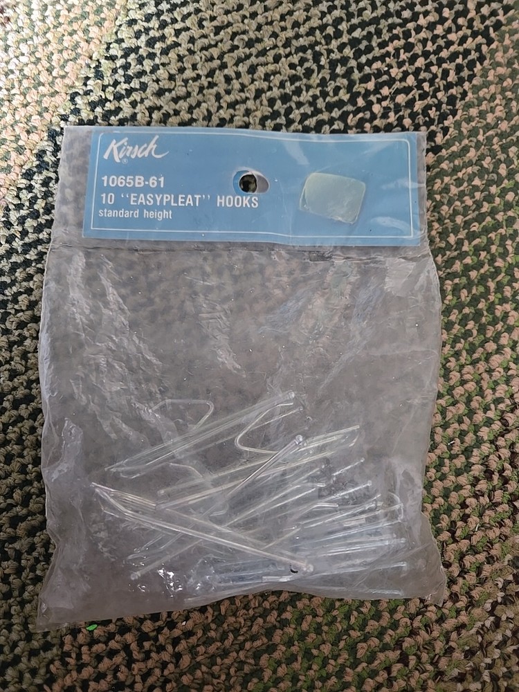 kirsch 1065b-61 Easypleat Hooks