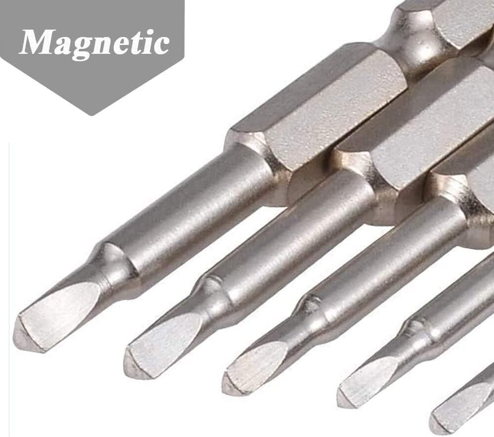 5 Piece Magnetic Triangle Screwdriver Bit, S2 Steel Triangular Screwdriver Bi...