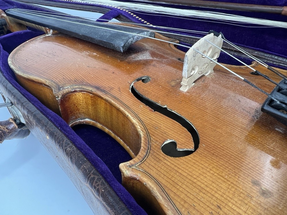 Antique “Conservatory Violin”- w/ bow
