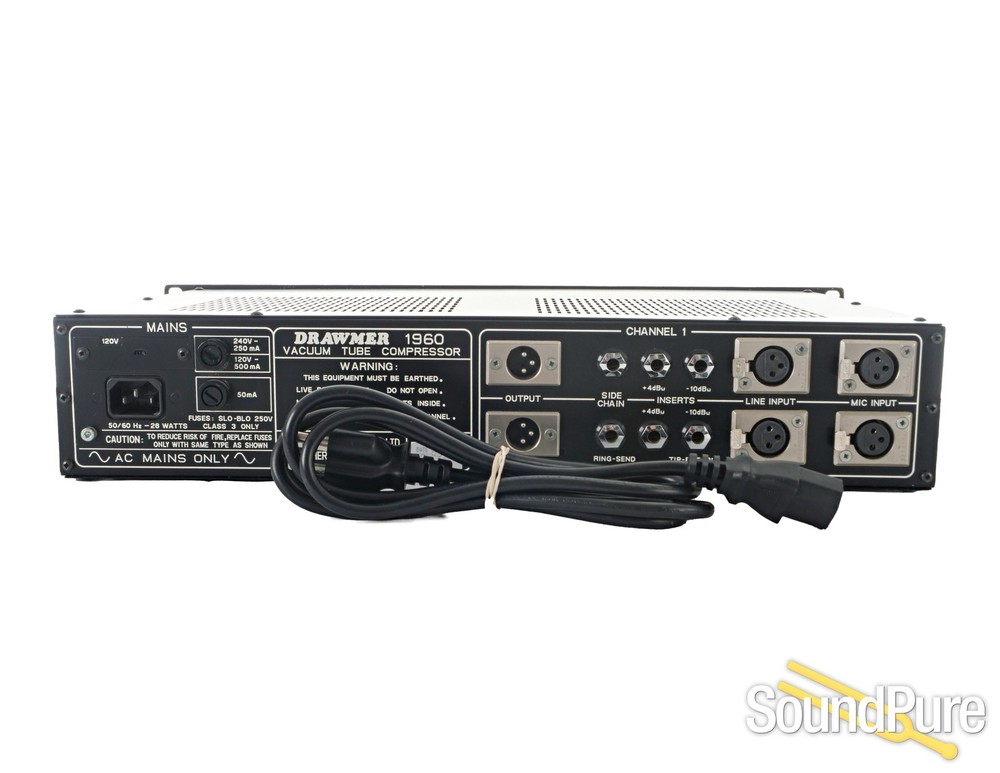 Drawmer 1960 Stereo Preamp Compressor - Used
