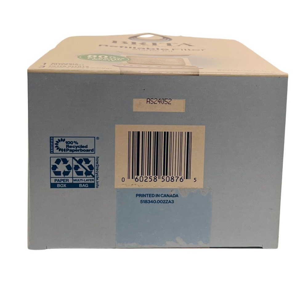 Brita Refillable Water Filter Starter Kit 2 Pack New