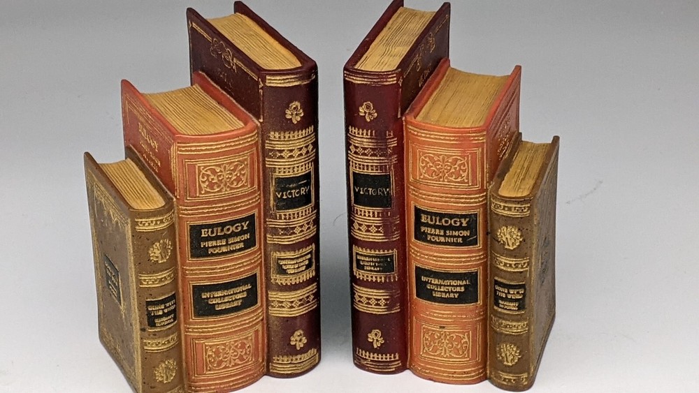 Faux Book Bookends heavy !