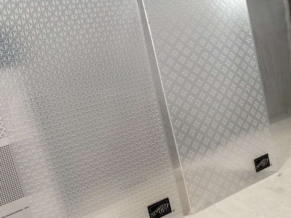 WRAPPED IN TEXTURE Embossing Folder Stampin Up New