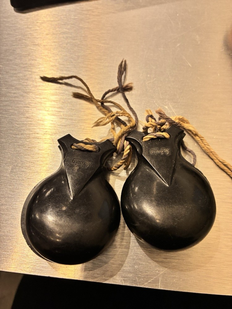 Vintage Black Ludwig Castanets
