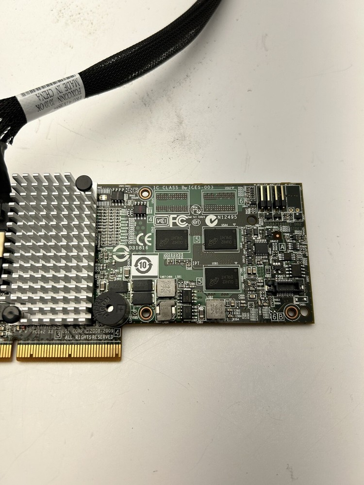 LSI IBM 46M0918 SAS PCIe x8 RAID Controller Card and Cable