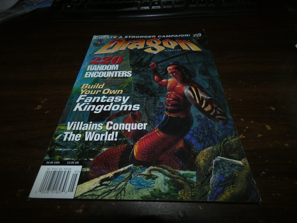 TSR: Dragon Magazine: Issue 259