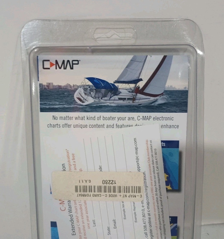 C-MAP NA-C205 NT+ C-Card Electronic Chart Map