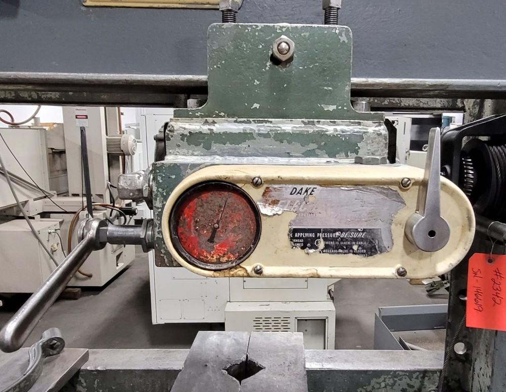 75 Ton Dake 5-075 Elec-Draulic H Frame Press