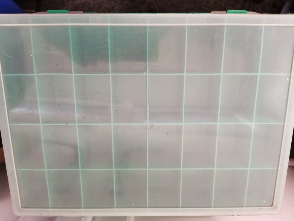 Polypropylene Compartment Box, 57 mm x 338 mm x 260 mm