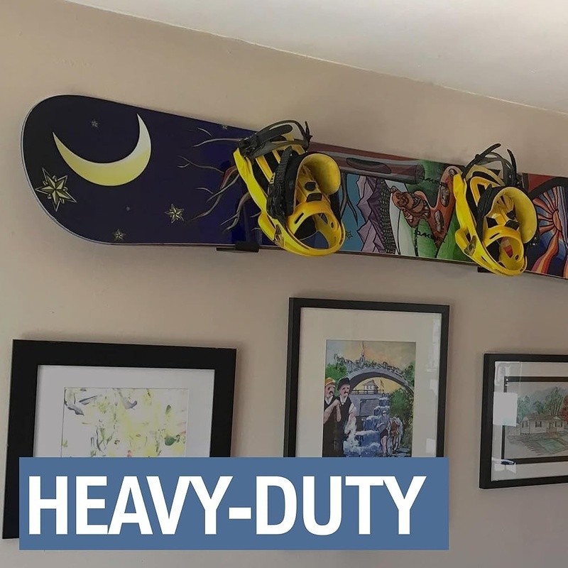 Adjustable Heavy Duty Surfboard Wall Rack Storage W/ Protective Padding New
