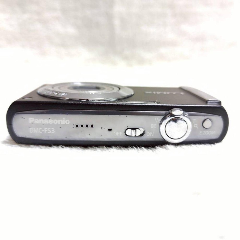 Panasonic DMC FS3 Camera Black Compact Digital Camera Vintage Used Tested