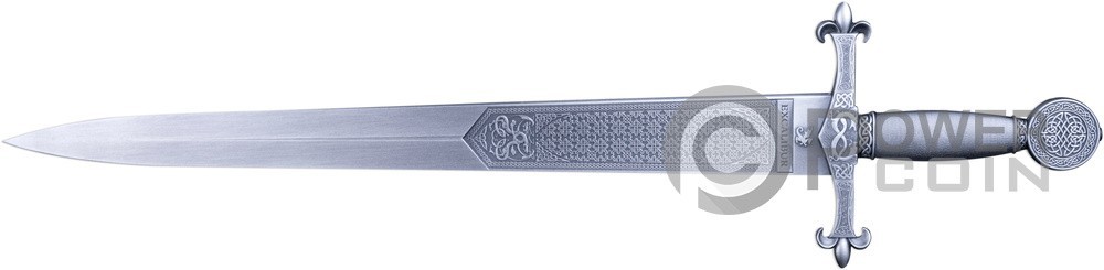 EXCALIBUR 3D 3 Oz Silver Coin 5$ Samoa 2026