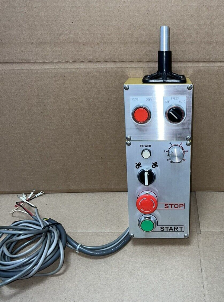STRAPACK RQ-8P CONTROL PANEL START STOP POWER STRAPPING MACHINE PARTS