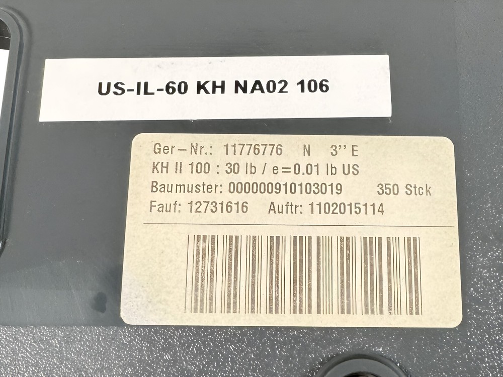 Bizerba Top Cover for KH II 100 Counter Top PC Scale