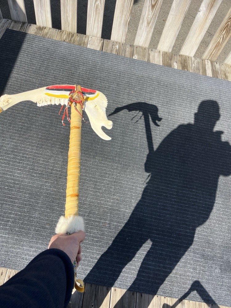 Horse Jaw Bone Tomahawk