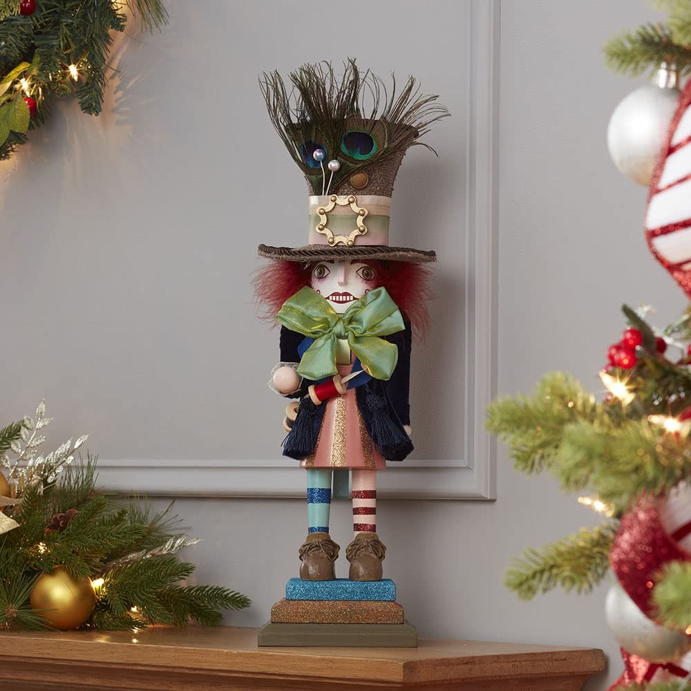 Kurt S. Adler 18" Hollywood Mad Hatter Nutcracker