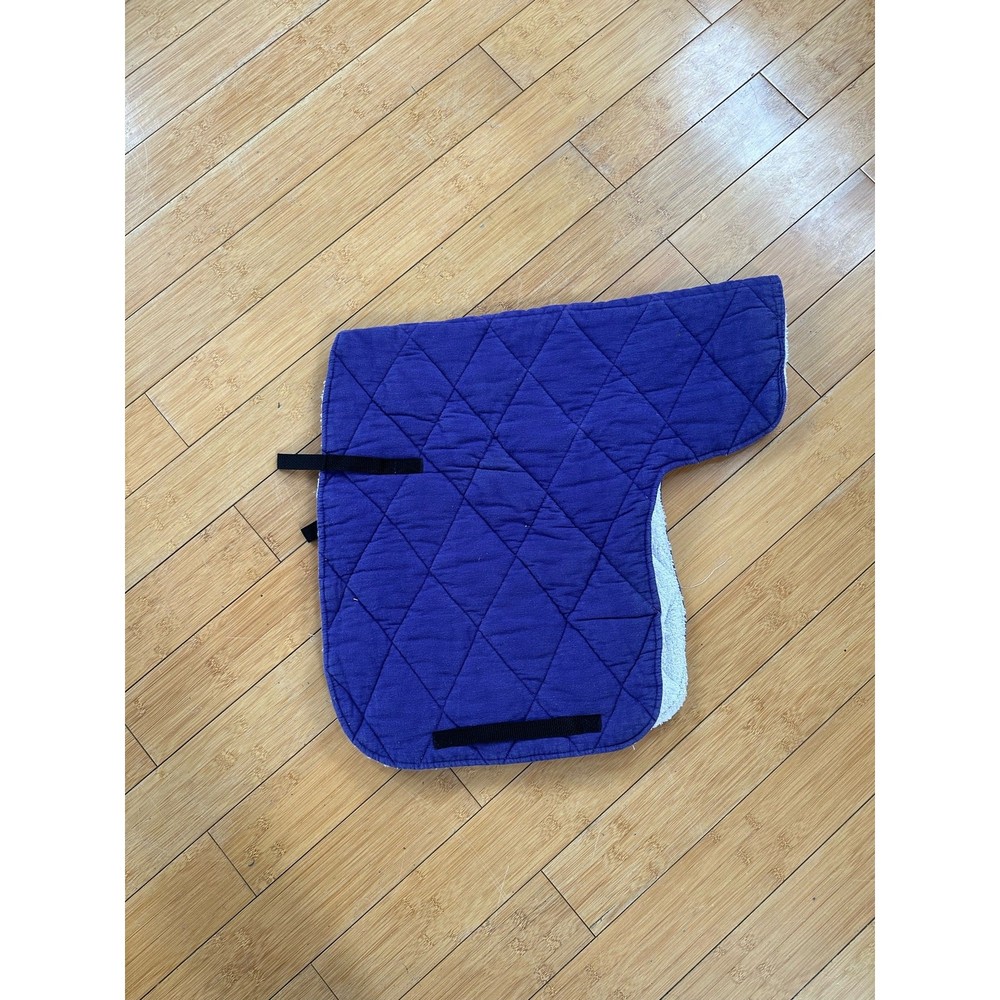 NWOT Solid Purple English Saddle Pad