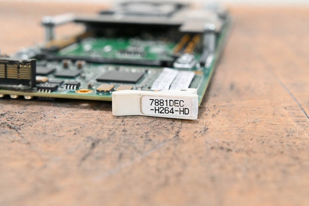 Evertz 7881DEC-H264HD H.264/AVC Decoder CG01KHV