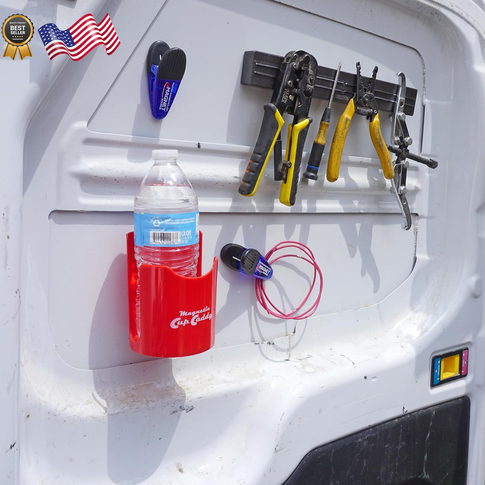 Magnetic Cup Caddy Keep Your Favorite Beverage at Hand 3.3" Inner Diameter