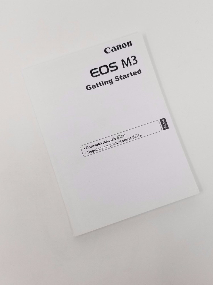 Canon EOS M3 Instruction Owners Manual Book NEW