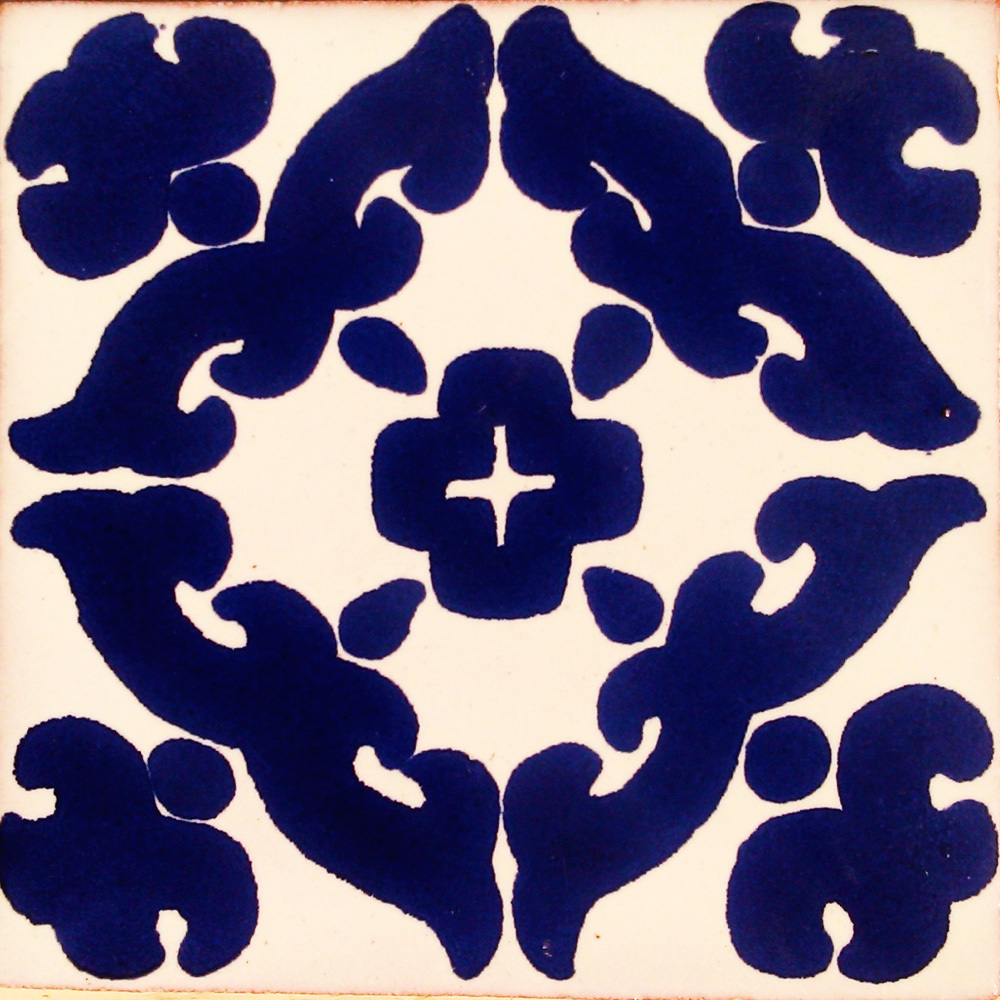 #C121 MEXICAN CERAMIC HANDMADE TALAVERA TILE SETS