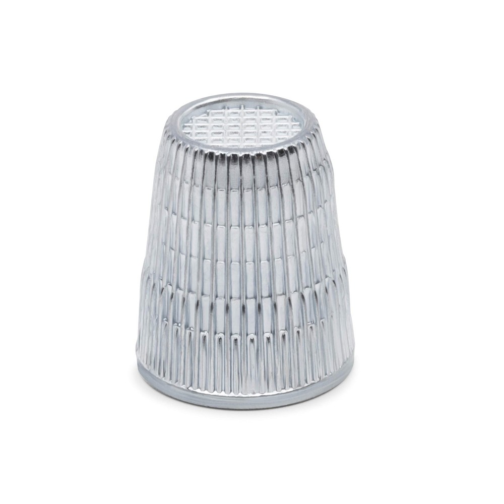 Dritz 162-XL Slip Stop Thimble, Size Extra Large , Large, Silver
