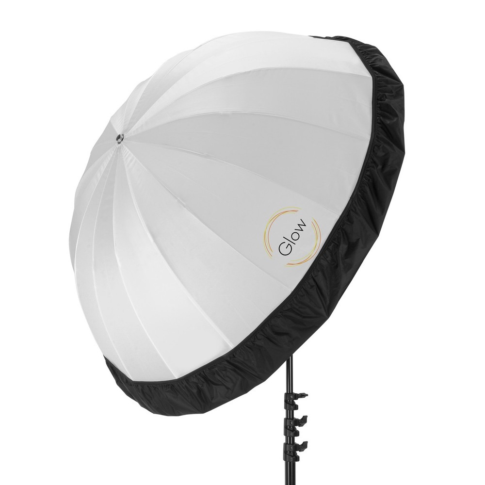Glow Easy Lock 41" Translucent Umbrella Black Panel
