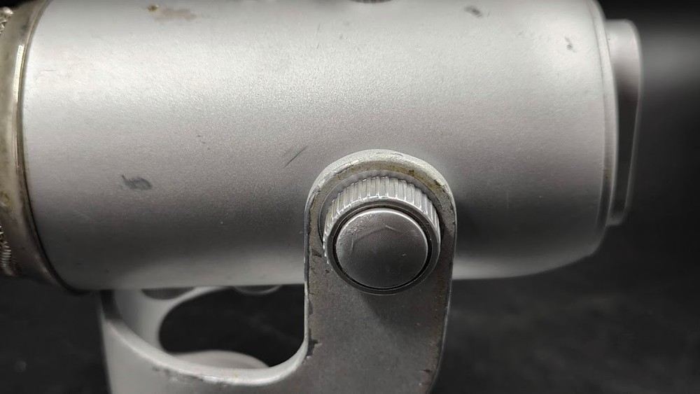 Blue Yeti Microphone Used Working Silver