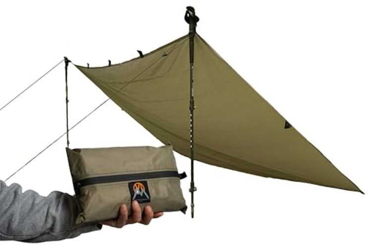 | Switchback Ultralight Waterproof Tarp | 1.9oz | Tan Switchback Tan