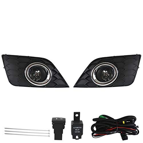 Fog Light Lamp Assembly Passenger and Driver Side Replacement for Sentra 2016