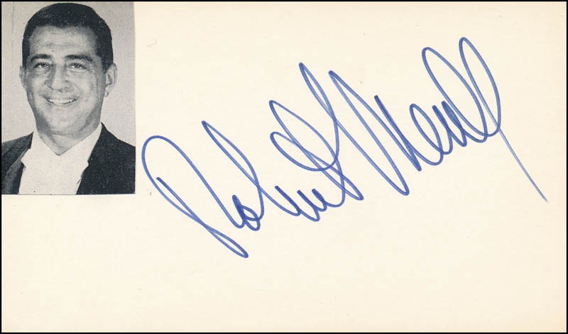 ROBERT MERRILL - AUTOGRAPH