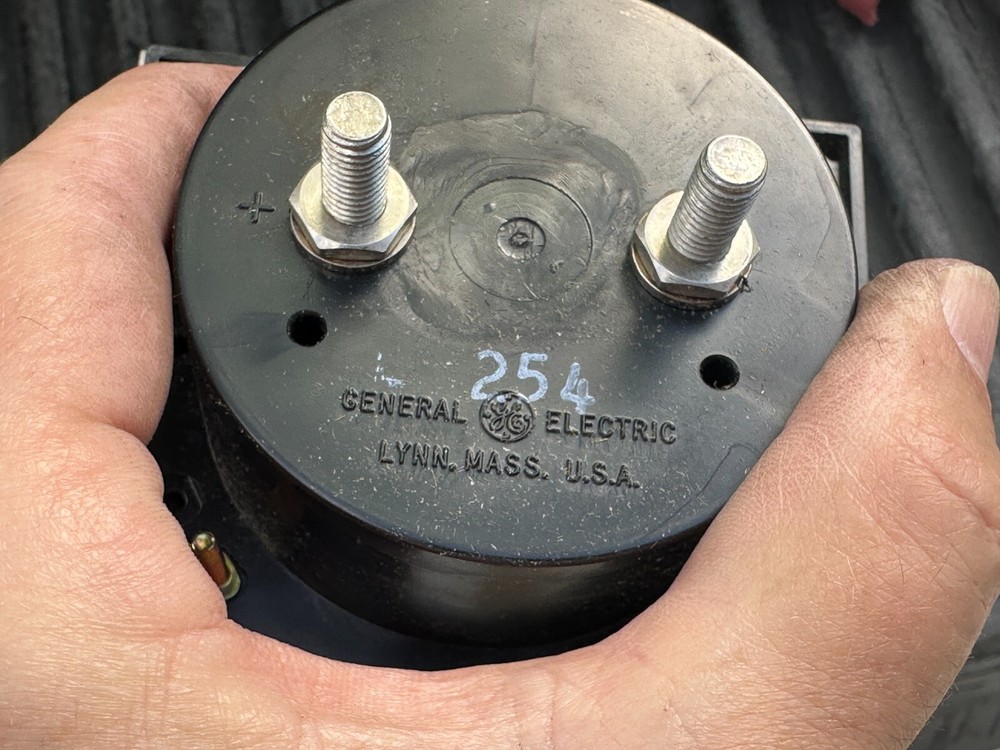 GE 251 Panel Meter, 0-5 ACA, 0-15 ACA Range