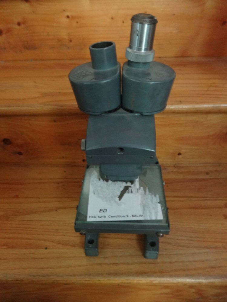 Bausch & Lomb Stereo Microscope with Three Objective 1950s, For Restoration
