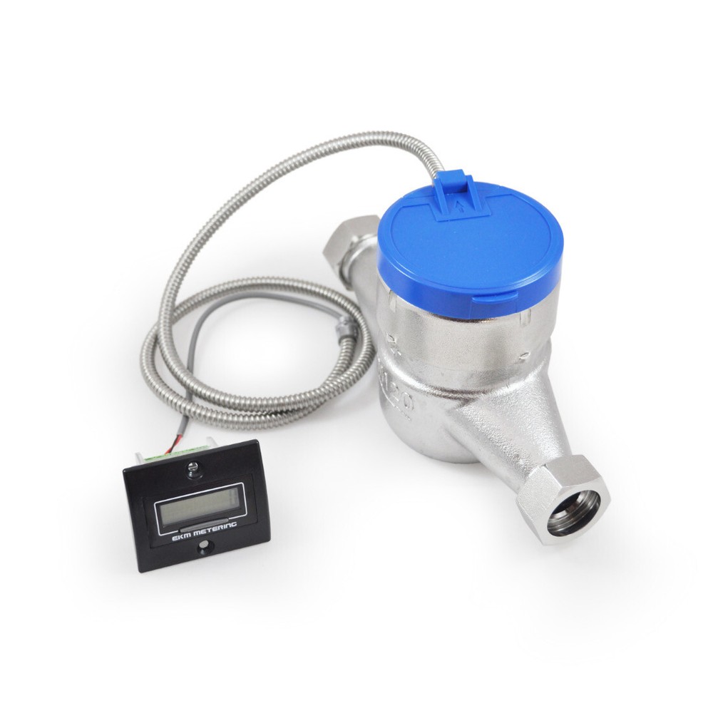 .75" Water Metering H2O Pulse Output Well Pump Tank Level Usage Dishwasher #39